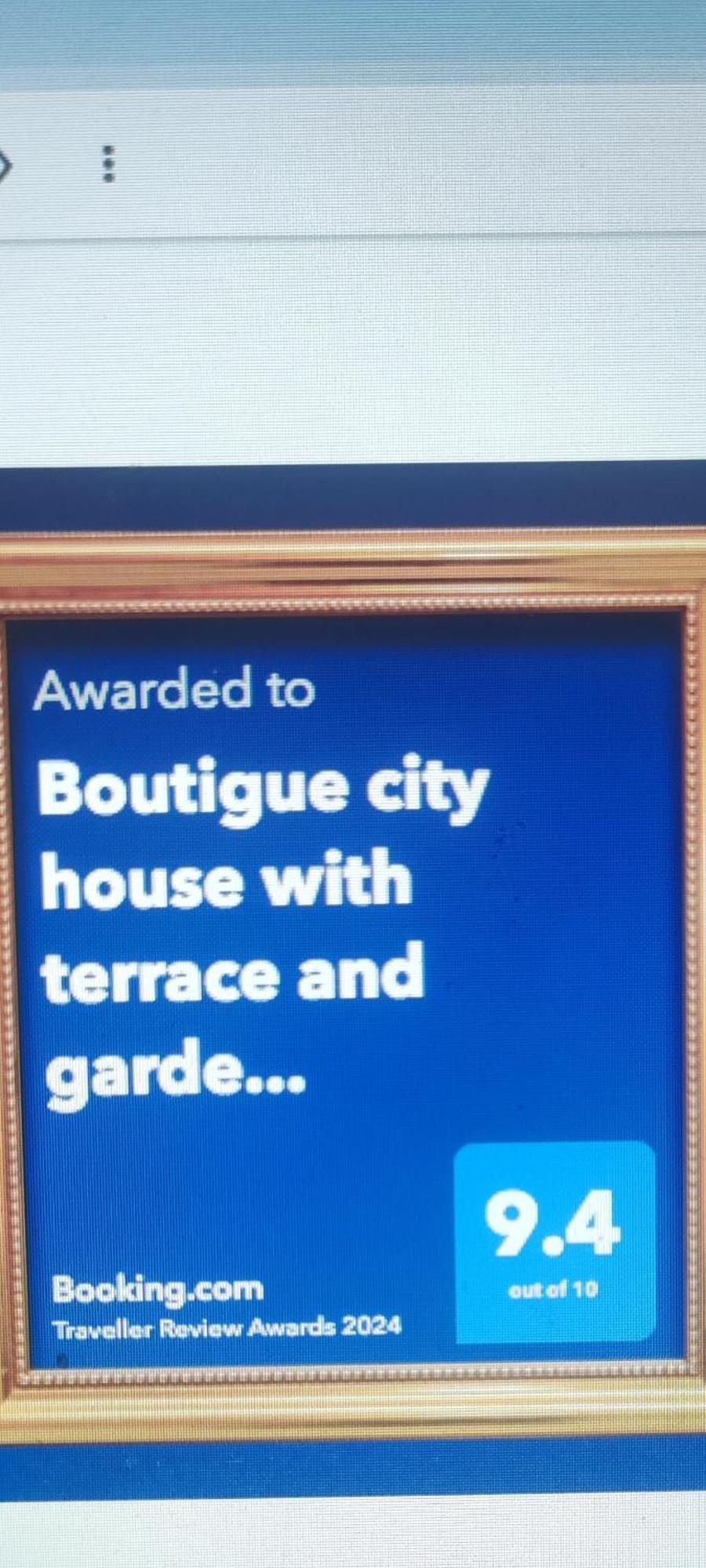 Boutigue City House With Terrace And Garden Free Parking Рига Екстер'єр фото